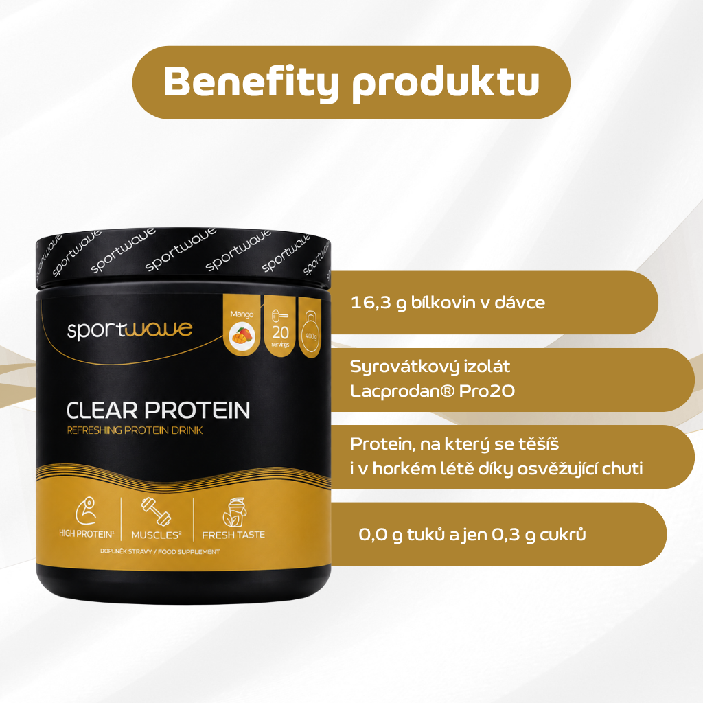 clear protein  slozeni